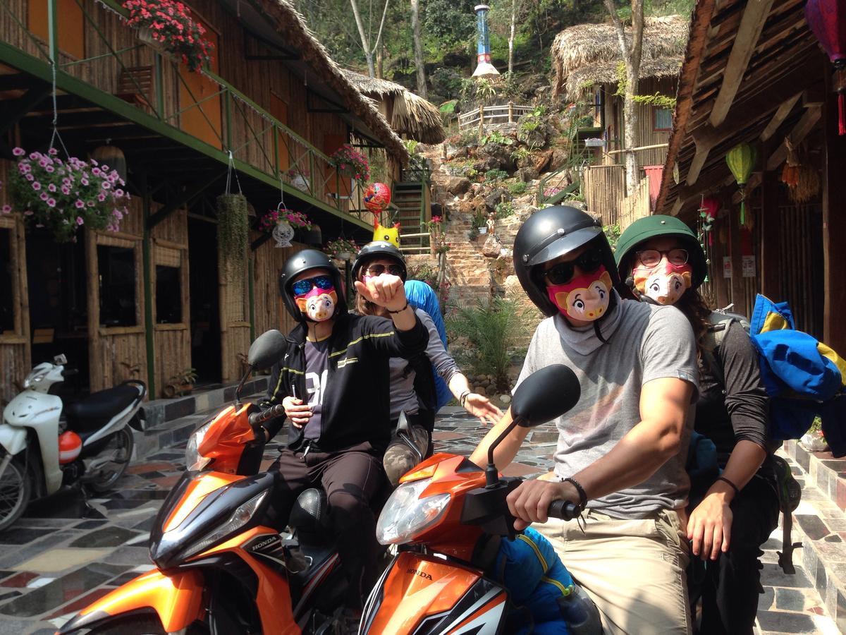 Green Hill Hostel & Tour Ha Giang Esterno foto